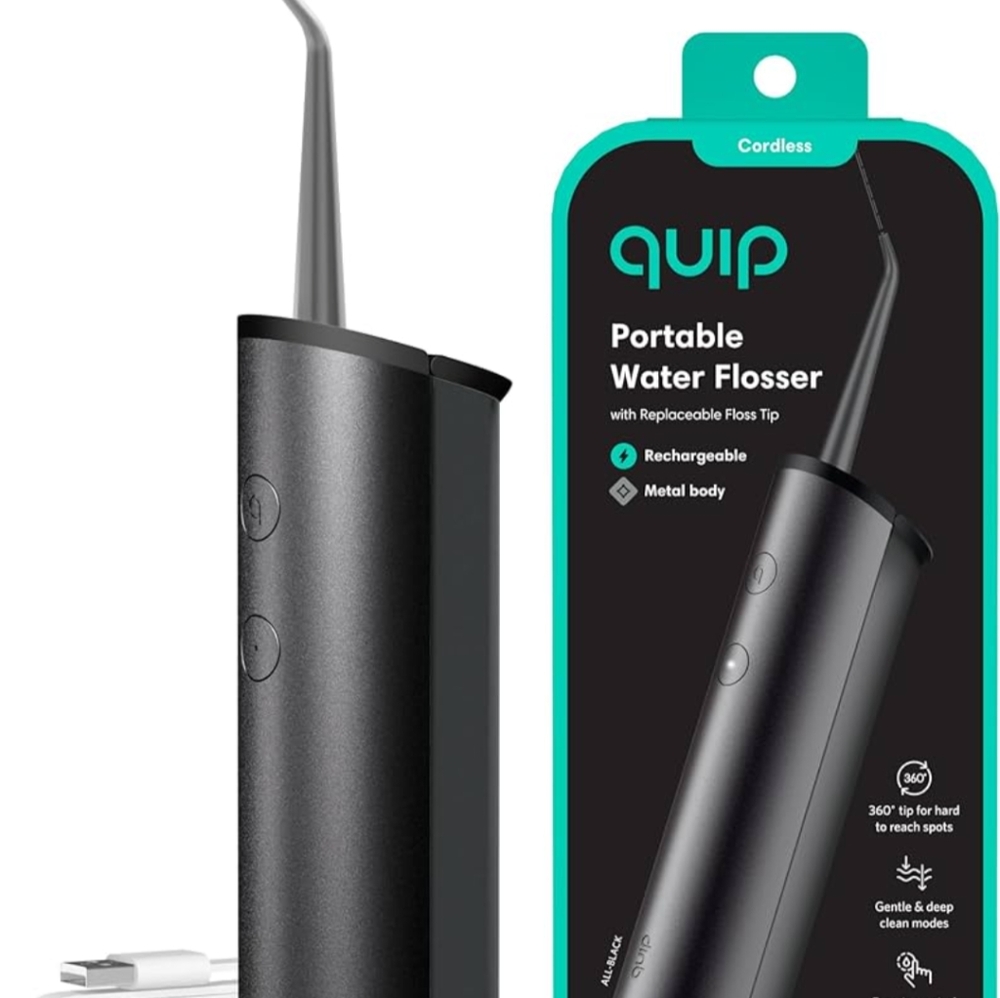 QUIP oral hygiene water flosser